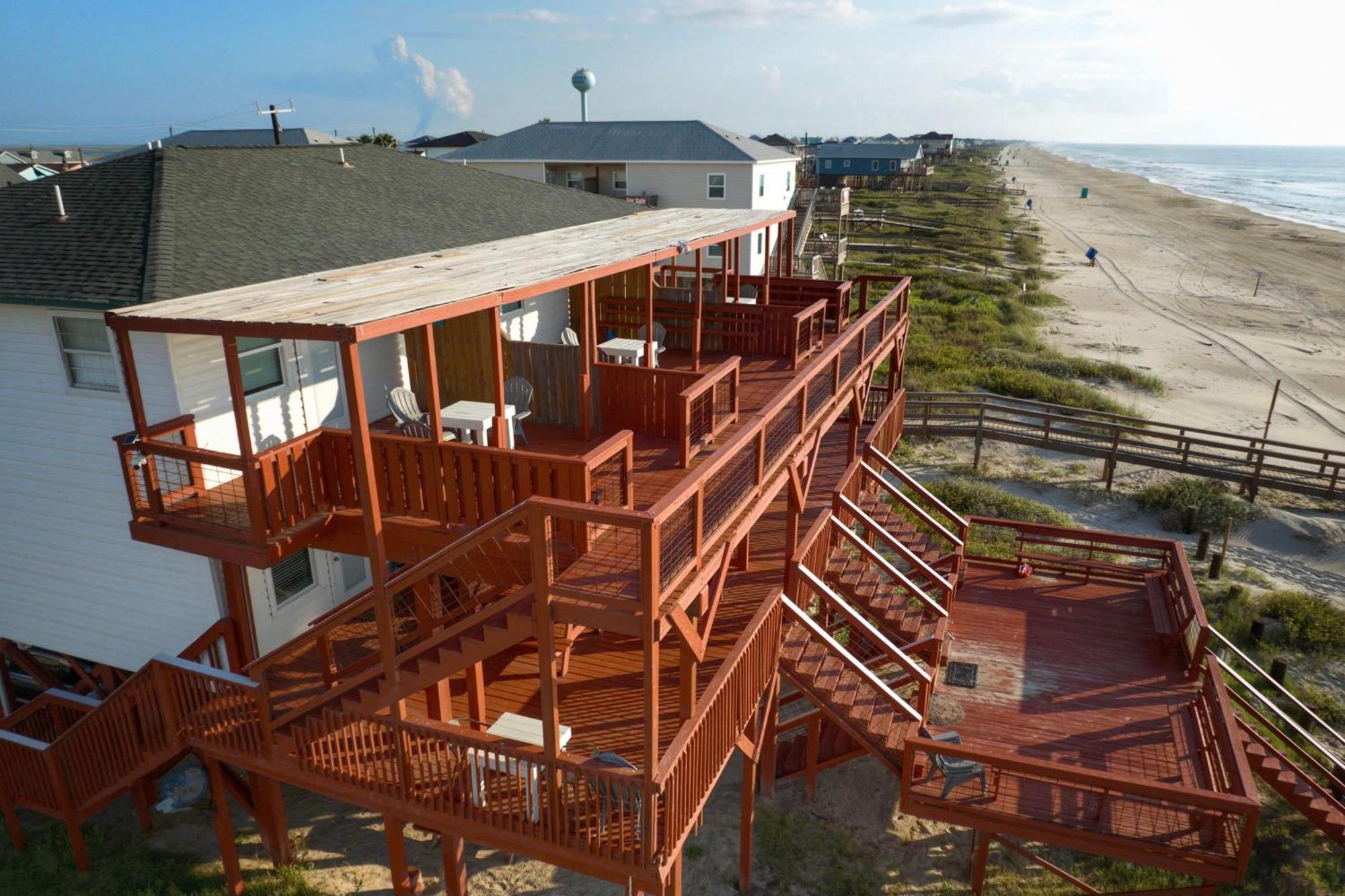 Unobstructed Oceanfront Sand Dollar Unit 7 Beach Pad! Villa Surfside Beach Exterior photo