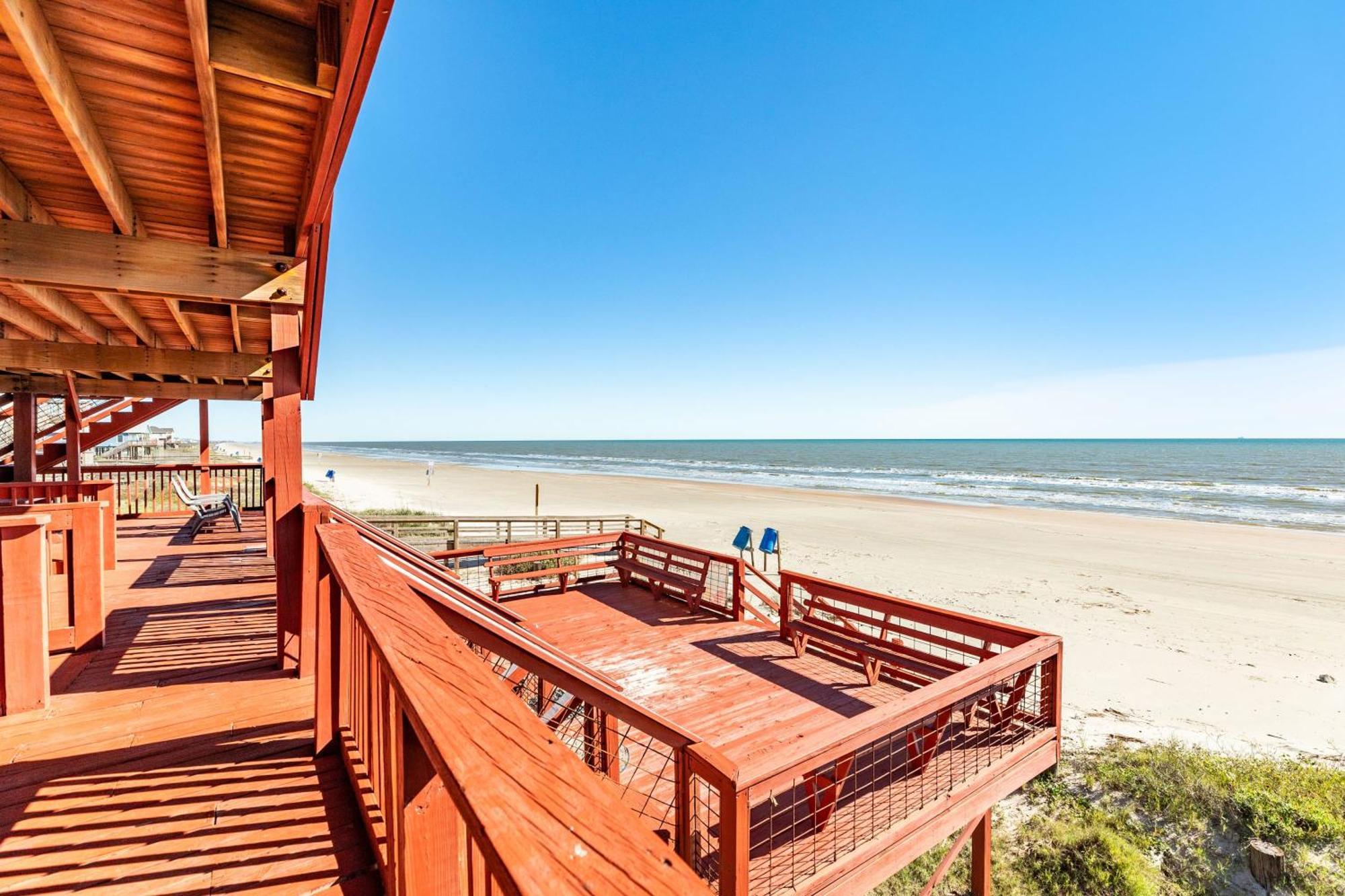 Unobstructed Oceanfront Sand Dollar Unit 7 Beach Pad! Villa Surfside Beach Exterior photo