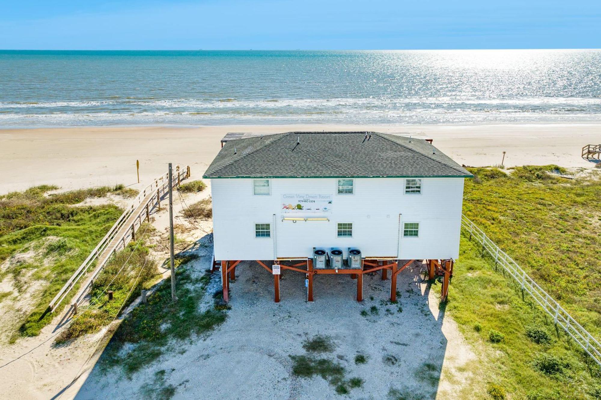 Unobstructed Oceanfront Sand Dollar Unit 7 Beach Pad! Villa Surfside Beach Exterior photo